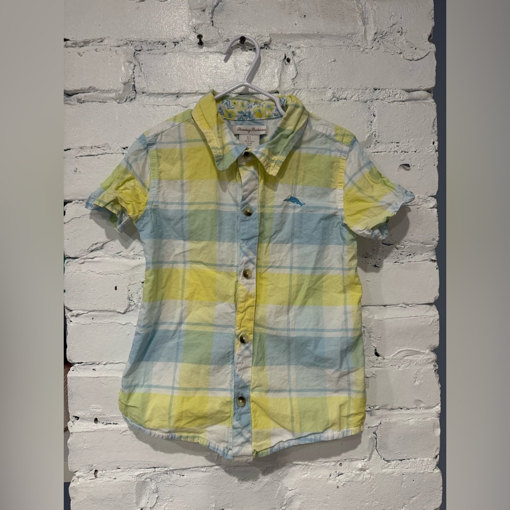 Tommy Bahamas‎ - Plaid Shirt - Size 5